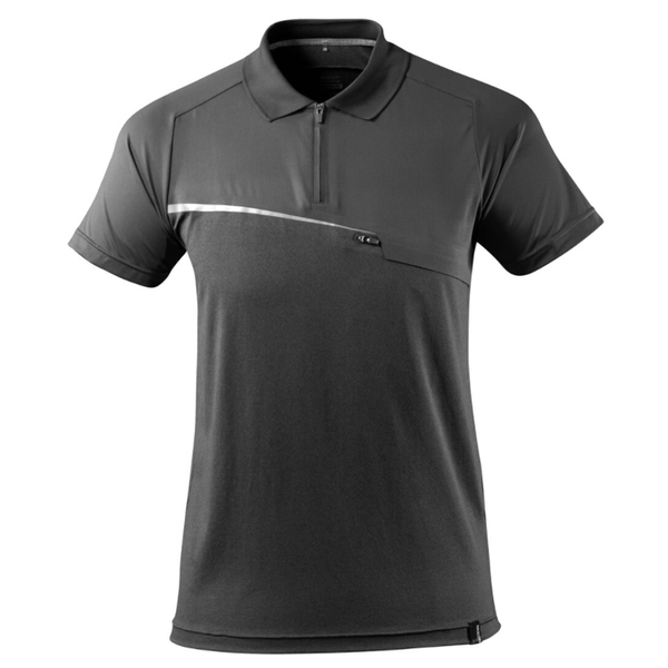 Mascot Advanced 17283 Moisture Wicking 1/4 Zip Polo T-Shirt Various Colours