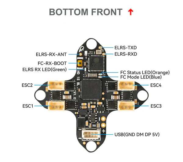 Matrix 1S Brushless Flight Controller (3in1)