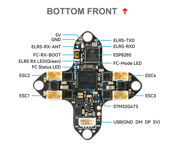 Matrix 1S Brushless Flight Controller (4in1)