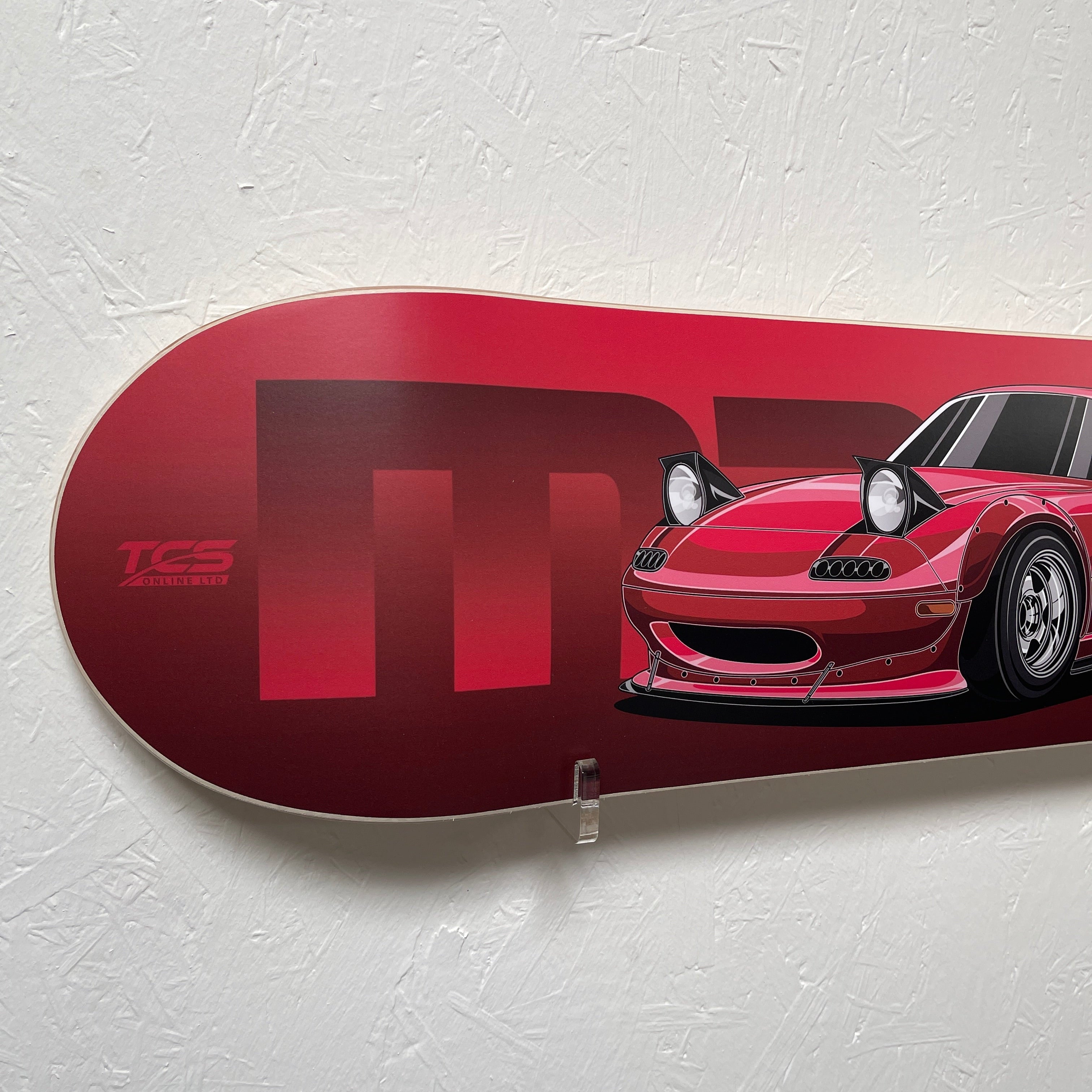 Mazda MX5 (MK1) Skate Deck Wall Art