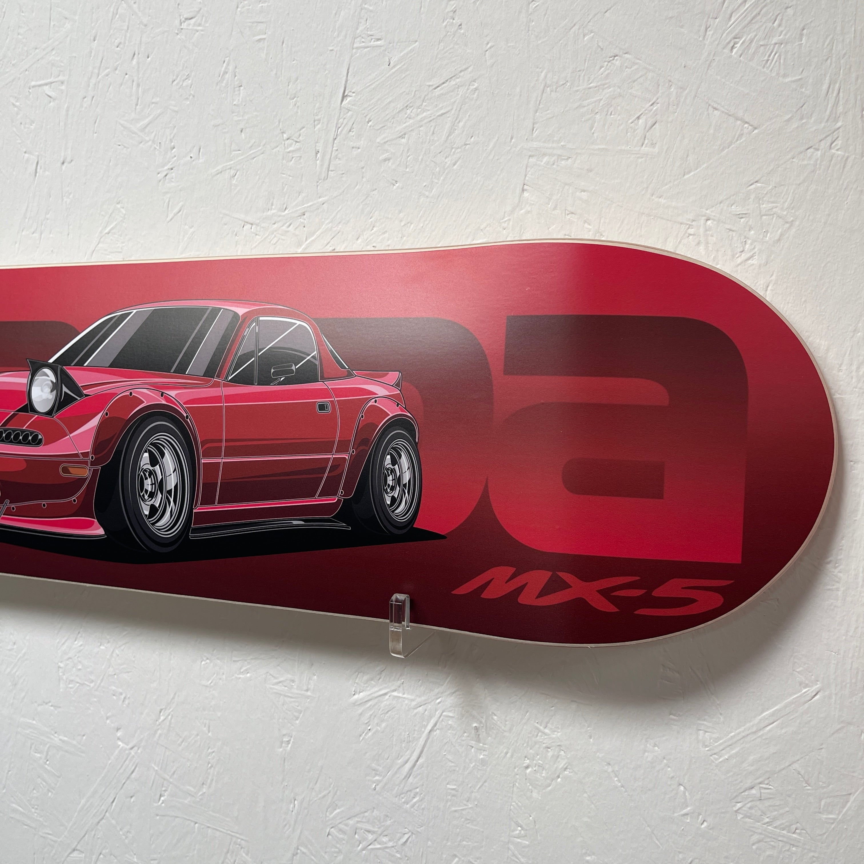 Mazda MX5 (MK1) Skate Deck Wall Art