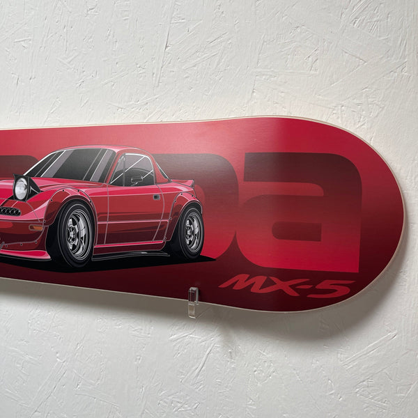 Mazda MX5 (MK1) Skate Deck Wall Art