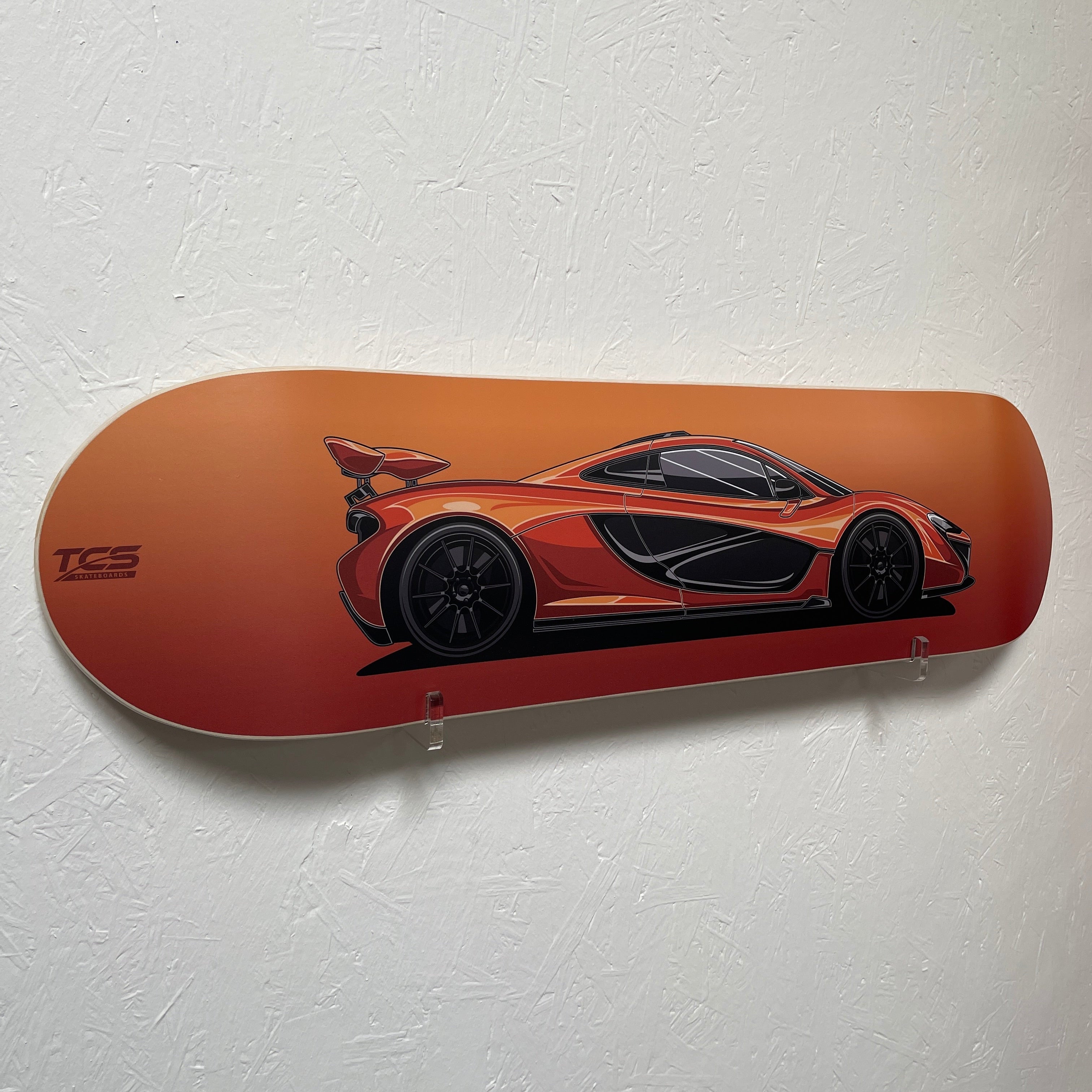 McLaren P1 Skate Deck Wall Art