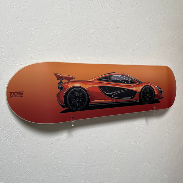 McLaren P1 Skate Deck Wall Art