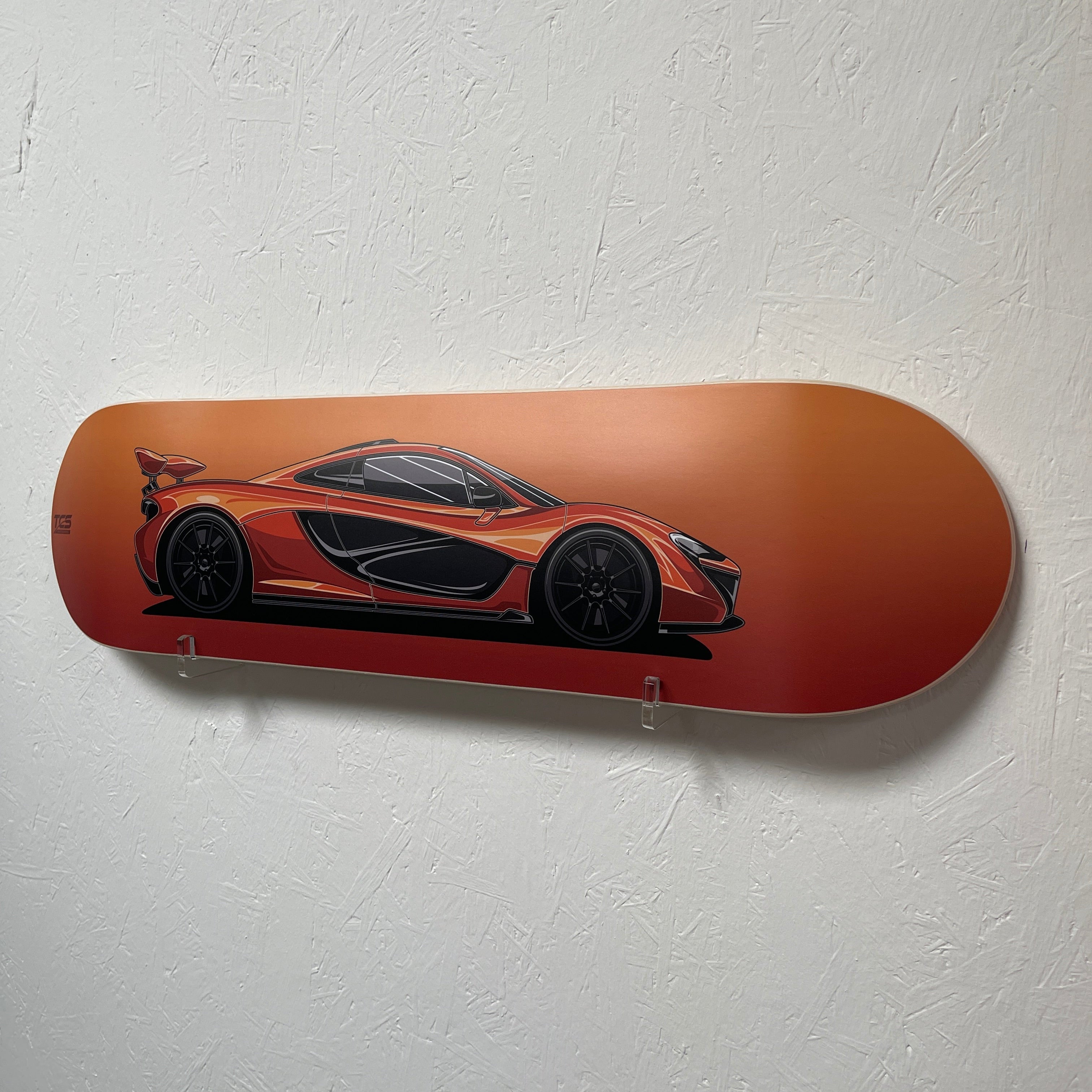 McLaren P1 Skate Deck Wall Art