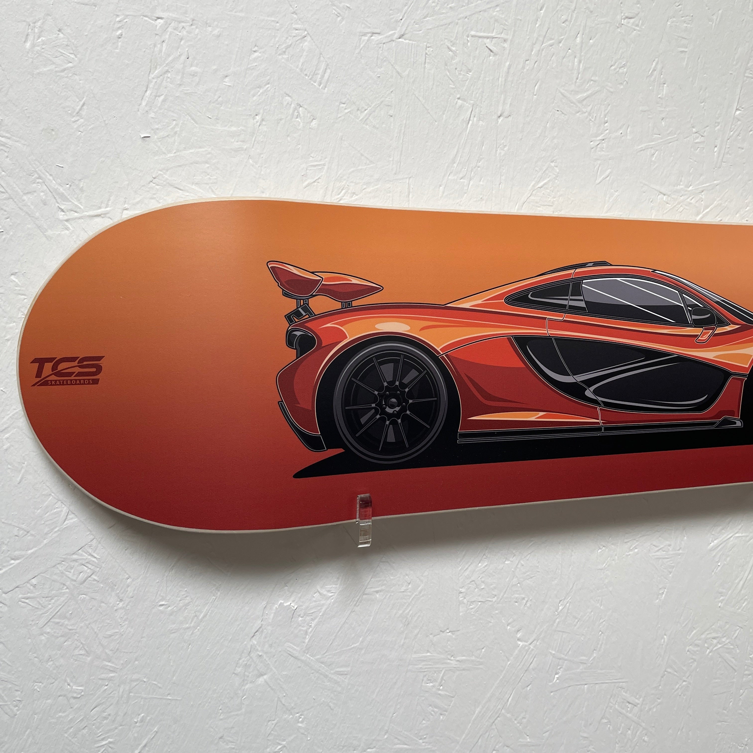 McLaren P1 Skate Deck Wall Art