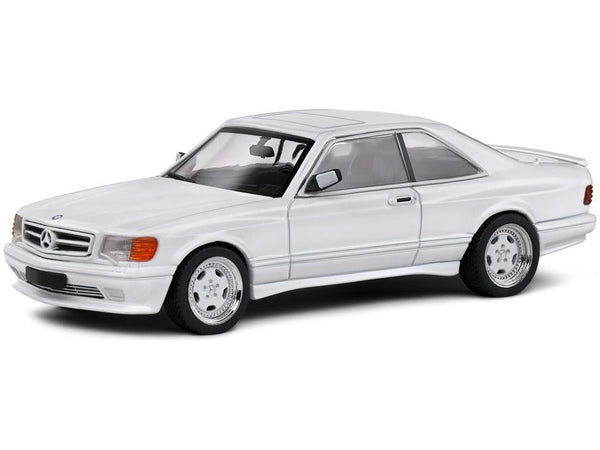 Mercedes-Benz SEC 560 AMG Widebody 1990 White 1:43 Scale Solido Diecast Model
