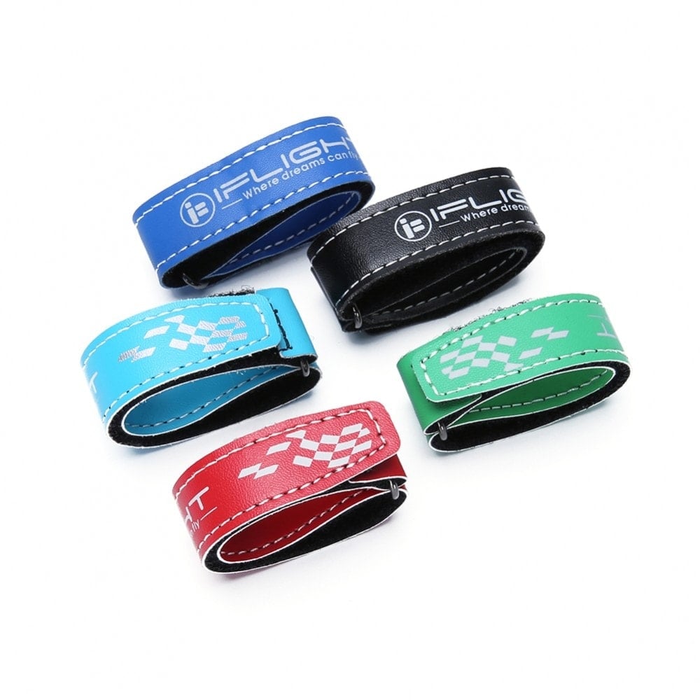iFlight 20mm Microfiber PU Leather Battery Straps (5pcs)