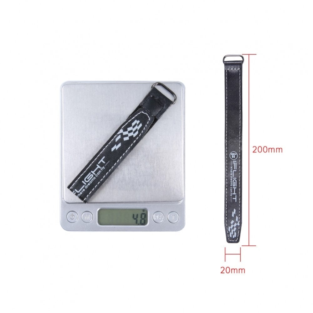 iFlight 20mm Microfiber PU Leather Battery Straps (5pcs)