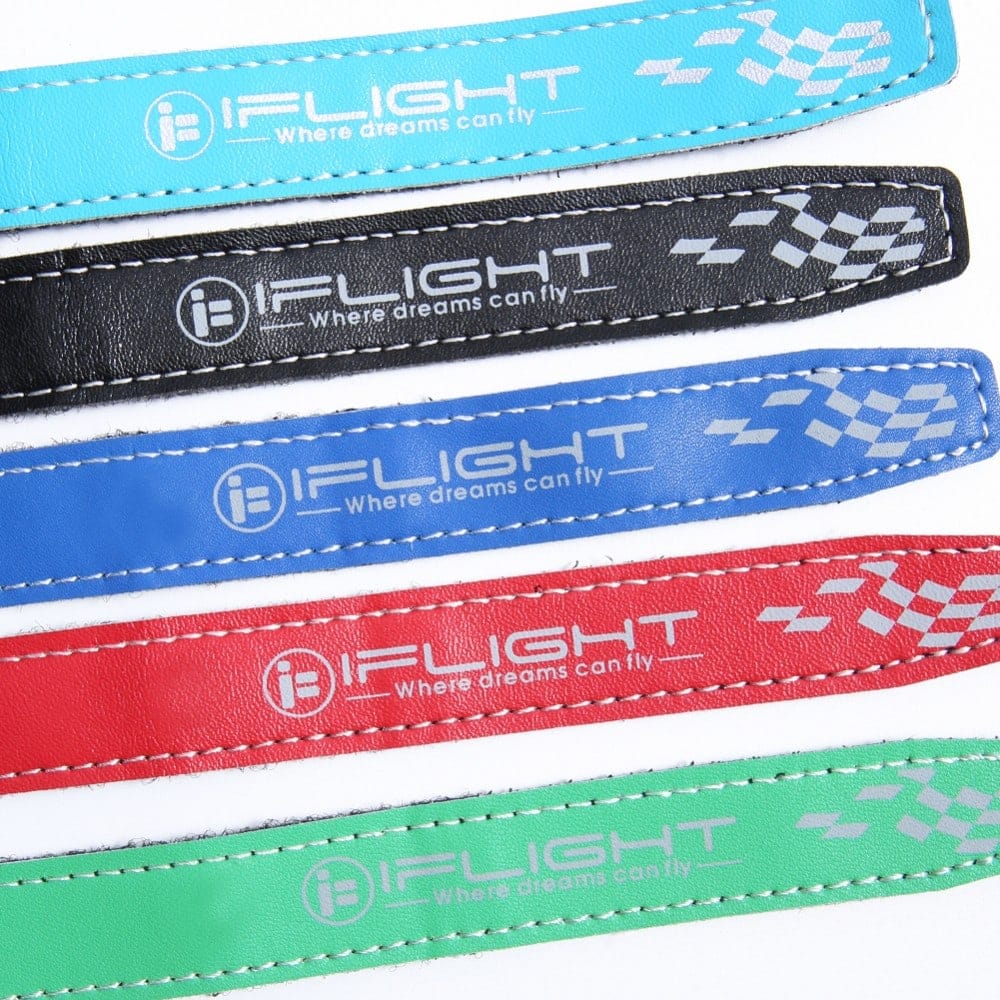 iFlight 20mm Microfiber PU Leather Battery Straps (5pcs)