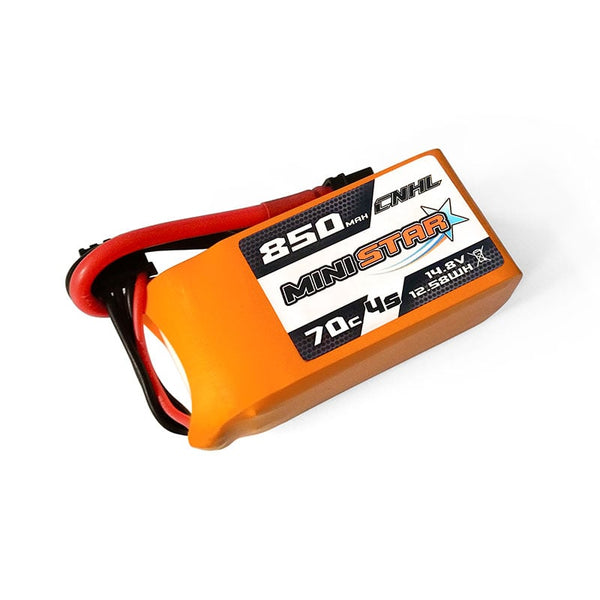 CNHL Ministar 850mAh 14.8V 4S 70C Lipo Battery XT30