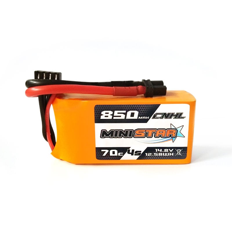 CNHL Ministar 850mAh 14.8V 4S 70C Lipo Battery XT30