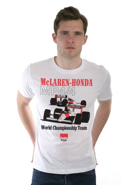 McLaren Honda MP4/4 World Championship Team T Shirt