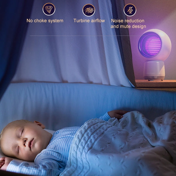 MM026 2W There Are Star People Electric shock Mosquito Killer Lamp