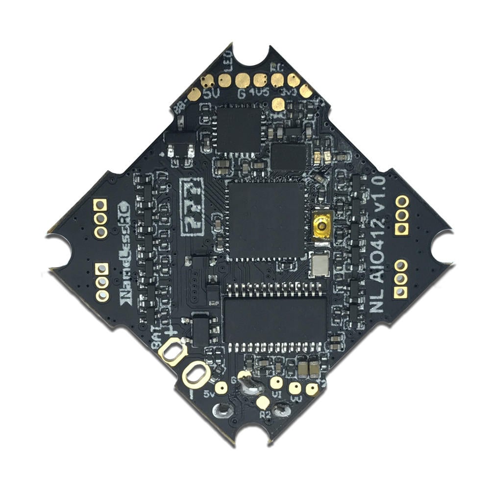 NLRC-12A-F4 Flight Controller for Whoop/Toothpick (12A, 2-4S)