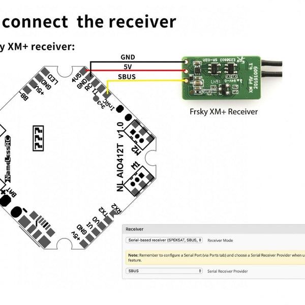 NLRC AIO 412T Flight Controller for Toothpick (12A, 2-4S)