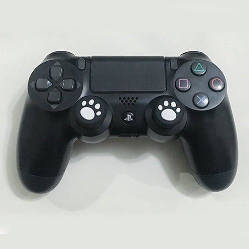 4 PCS Cute Cat Paw Silicone Protective Cover for PS4 / PS3 / PS2 / XBOX360 / XBOXONE / WIIU Gamepad Joystick