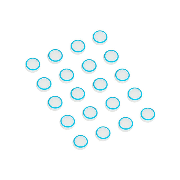 20 PCS Luminous Silicone Protective Cover for PS4 / PS3 / PS2 / XBOX360 / XBOXONE / WIIU Gamepad Joystick