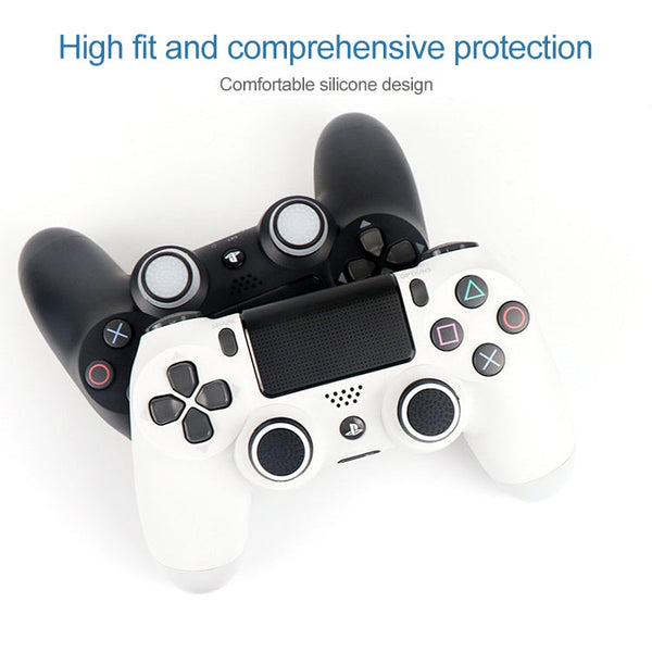 20 PCS Luminous Silicone Protective Cover for PS4 / PS3 / PS2 / XBOX360 / XBOXONE / WIIU Gamepad Joystick