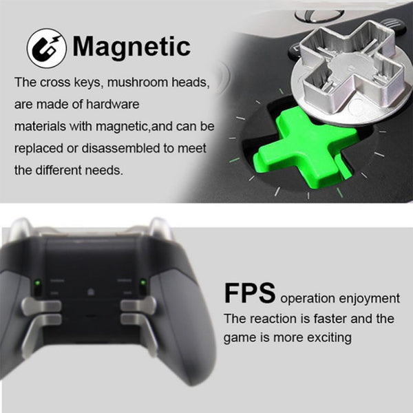 18 PCS Game Controller Handle Key Replacement Accessories for Xbox One ELITE