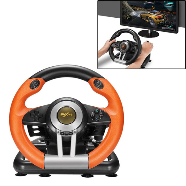PXN-V3 Racing Game Steering Wheel for PC / PS3 / 4 / xbox one / switch, For PC / PS3 / 4 / xbox one / switch