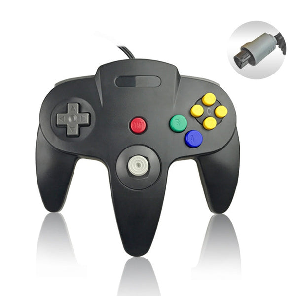 For Nintendo N64 Wired Game Controller Gamepad