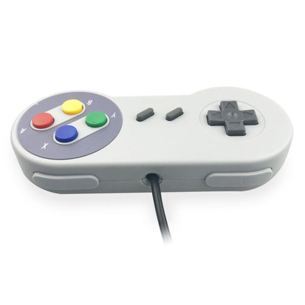 USB Interface Mixed Color Computer Wired Game Handle Controller