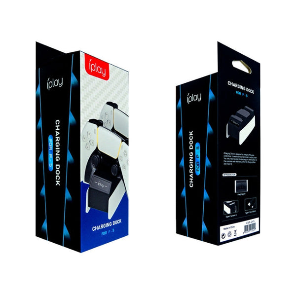 iPlay HBP-245 Game Controller Dual Seat Charger For PS5, HBP-245