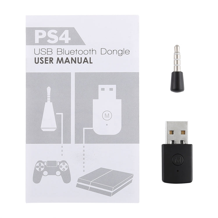 3.5mm & USB Bluetooth Adapter Dongle Receiver and Transmitters for Sony PlayStation PS4, For PS4