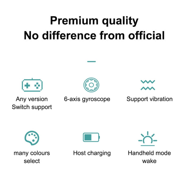 Wireless Controller Left Right Bluetooth Gamepad For Nintend Switch joy-con, NT9687A, NT9687B, NT9687C, NT9687D, NT9687E, NT9687F, NT9687G