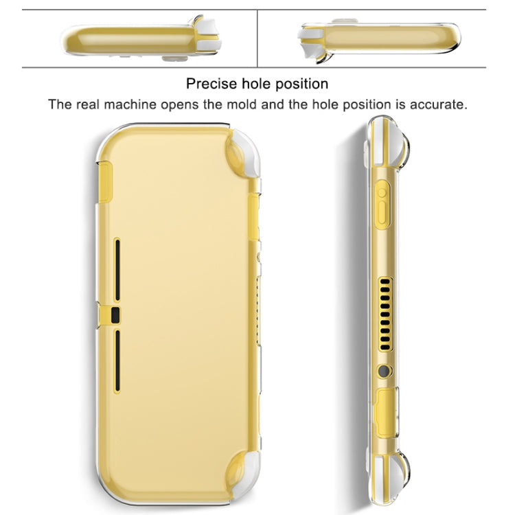 Shockproof TPU Transparent Crystal Soft Protective Case for Switch Lite, For Switch Lite