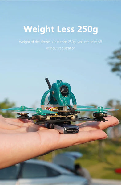 Sub250 1s Nanofly20 Walksnail HD 2 inch Freestyle Quadcopter