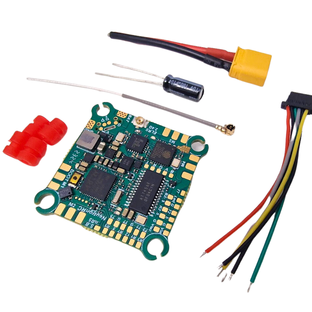 NeutronRC AT32F435 Mini 2S 12A AIO Flight Controller w/ ELRS