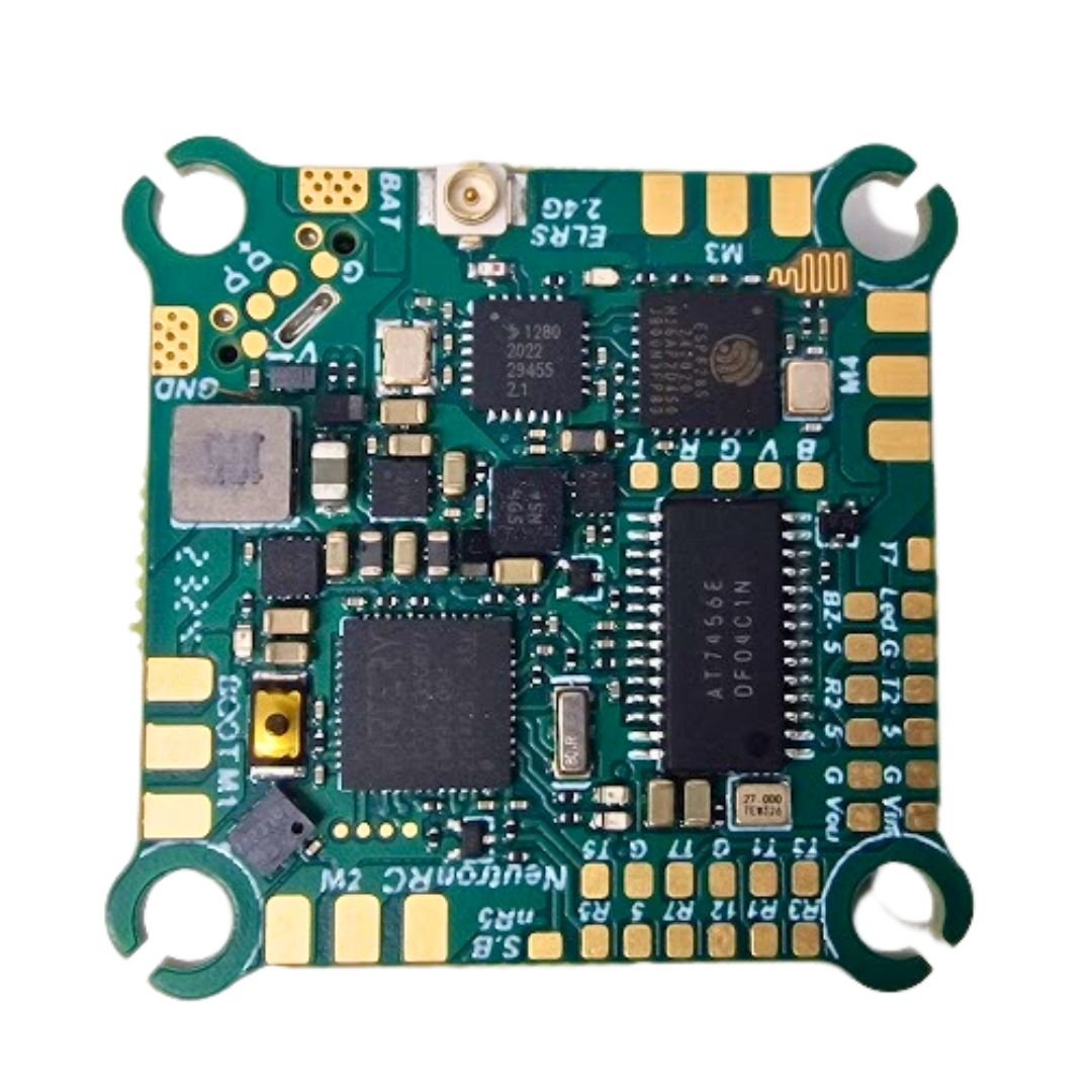 NeutronRC AT32F435 Mini 2S 12A AIO Flight Controller w/ ELRS