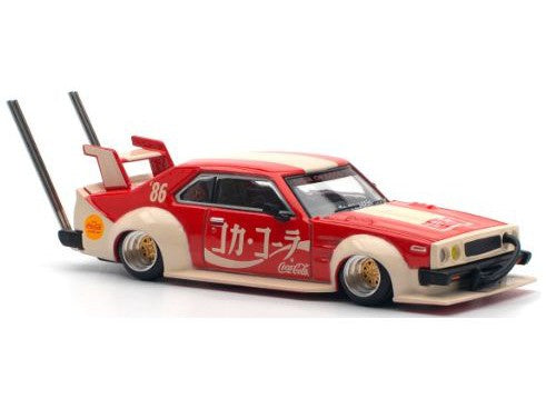 Nissan Skyline C210 Kaido Racer (Bosozoku Style) Coca Cola JP 1:64 Scale Pop Race Model