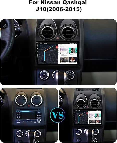 Nissan Qashqai 2006-2013 CarPlay Kit