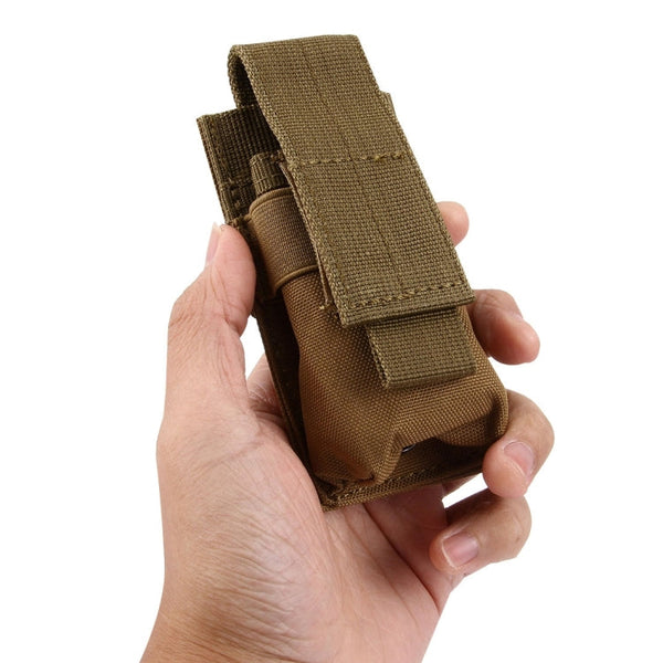 M5 Multifunctional Outdoor Sports Mini Portable Flashlight Protective Cover / Bag, Size: 15 x 4.7 x 2 cm