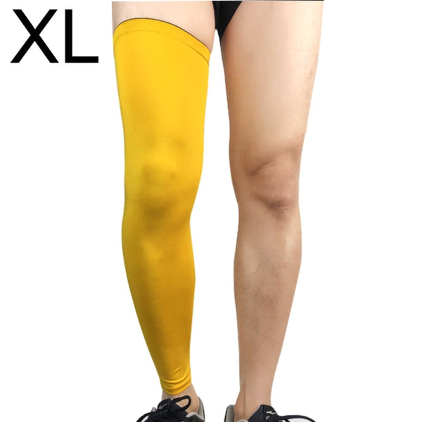 Professional Outdoor Sports Basketball Football Knee Pads Warm Compression Leg Protectors, Size: XL