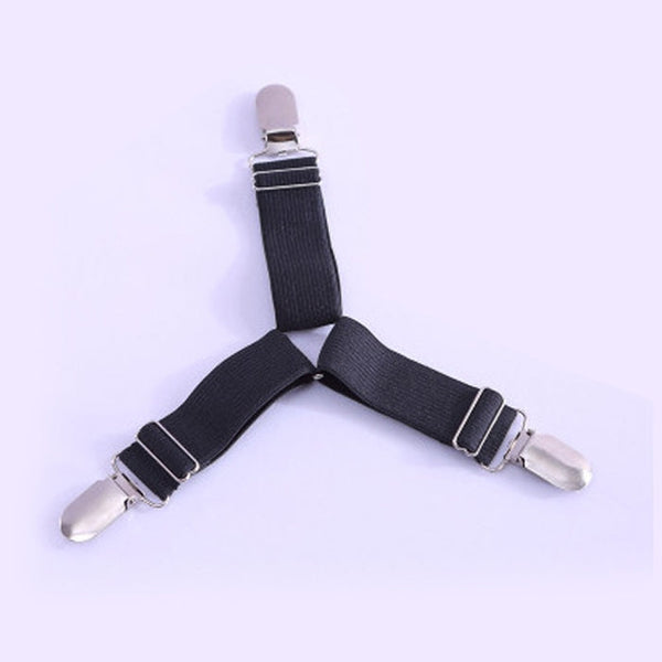 4 PCS  Adjustable Bedspread Tablecloth Curtain Sofa Cover Holder Tent Metal Fixed Clips