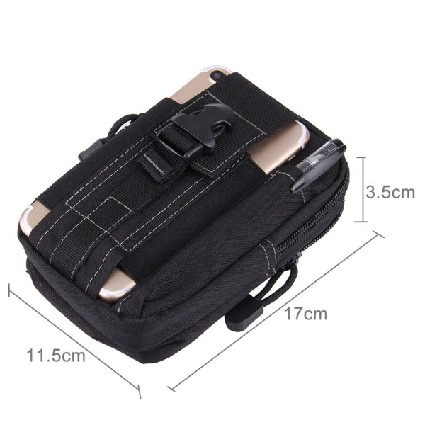 Stylish Multifunctional Outdoor Sports Running Hiking Riding Travelling Waist Bag Phone Camera Protective Case Card Pocket Wallet with Belt Bandage Binding Tape