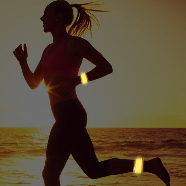 LED Luminous Slap Pat Circle Outdoors sports Wristband, Small, Size:26*4cm, 26x4cm Pink, 26x4cm Green, 26x4cm Blue, 26x4cm Light Green, 26x4cm Red, 26x4cm White, 26x4cm Orange