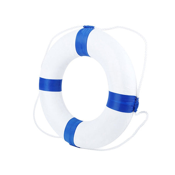 Aotu AT9024 Foam Swimming Ring Lifesaving Ring for Children Aged 3-10, Blue, Red