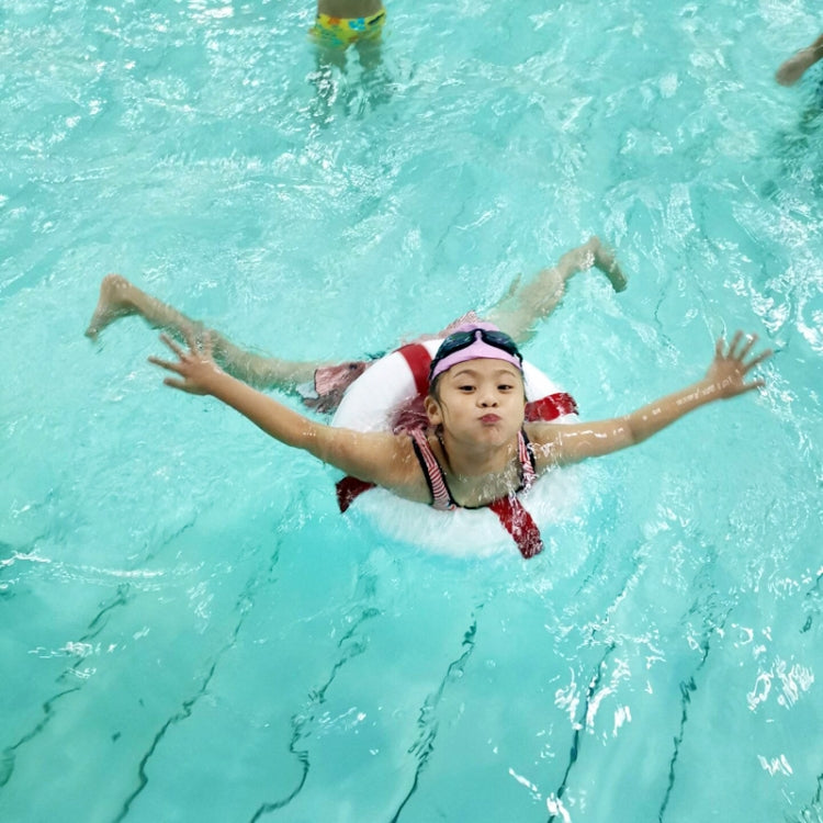 Aotu AT9024 Foam Swimming Ring Lifesaving Ring for Children Aged 3-10, Blue, Red