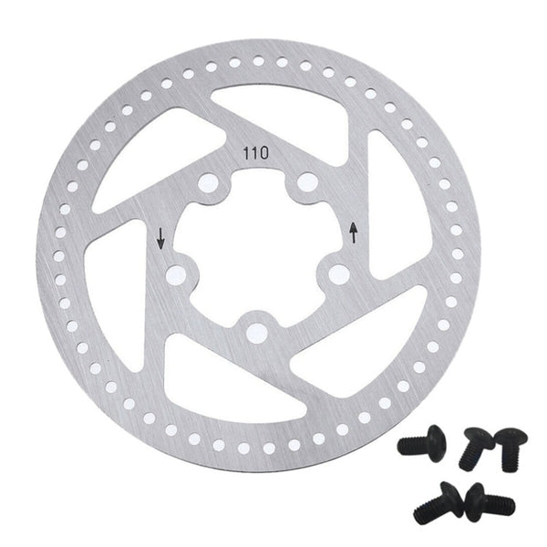 110mm Electric Scooter Brake Disc Rotor Pad Replacement Parts for Xiaomi Mijia M365, Brake Disc Rotor Pad