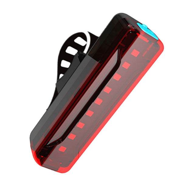 A02 Bicycle Taillight Bicycle Riding Motorcycle Electric Car LED Mountain Bike USB Charging Safety Warning Light (100 Hours, Plastic Bag), 100 Hours, Plastic Bag