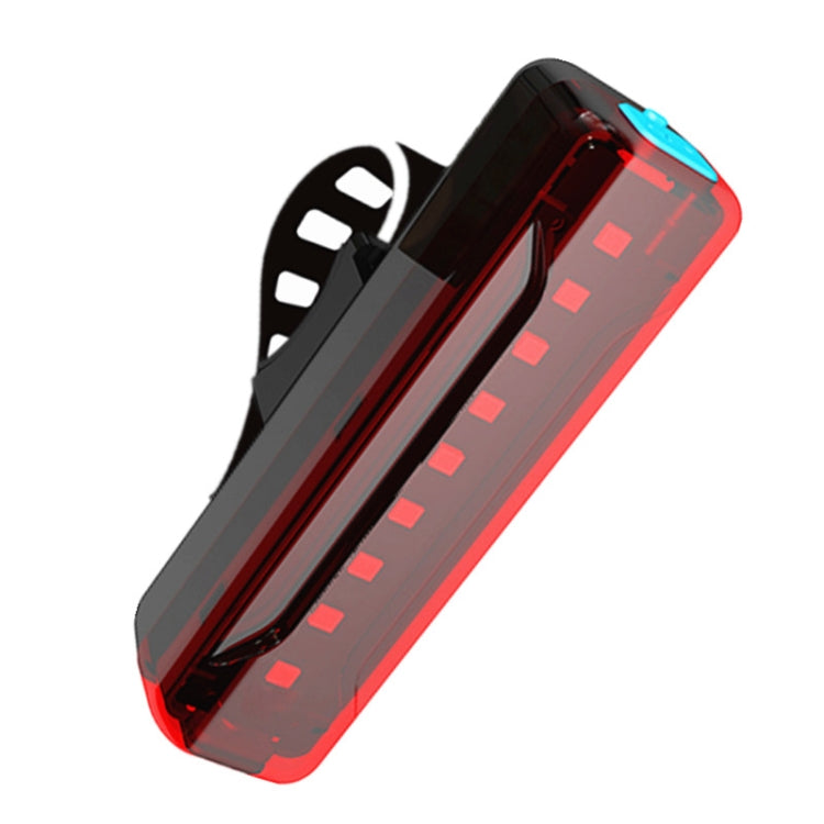 A02 Bicycle Taillight Bicycle Riding Motorcycle Electric Car LED Mountain Bike USB Charging Safety Warning Light (50 Hours, Plastic Bag), 50 Hours, Plastic Bag