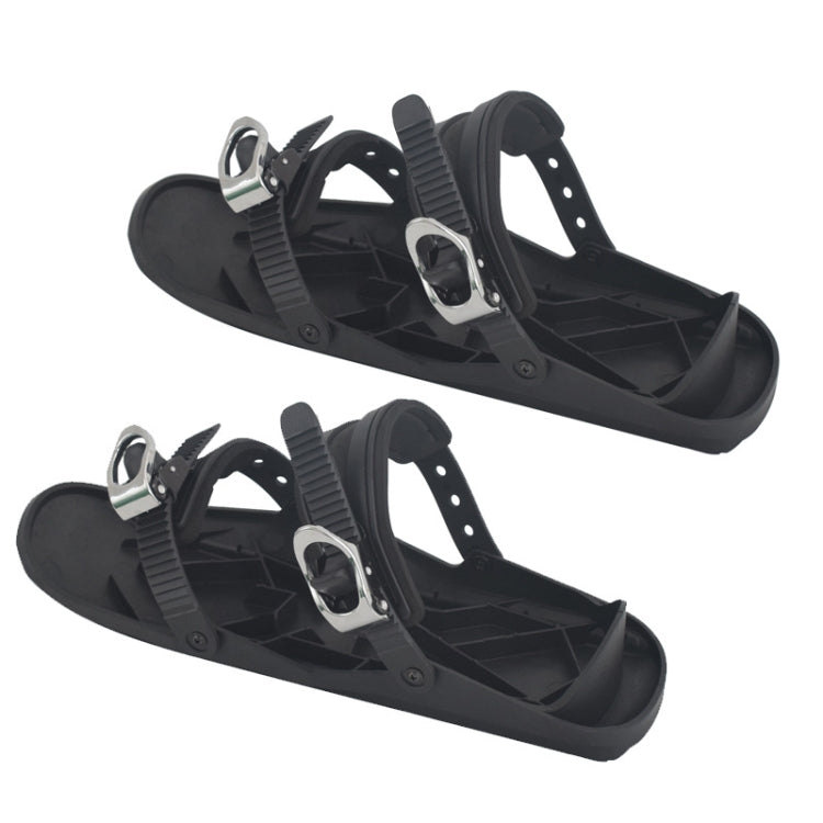 One Pair Outdoor Sports Mini Ski Shoes Ski Board, Size: One Size