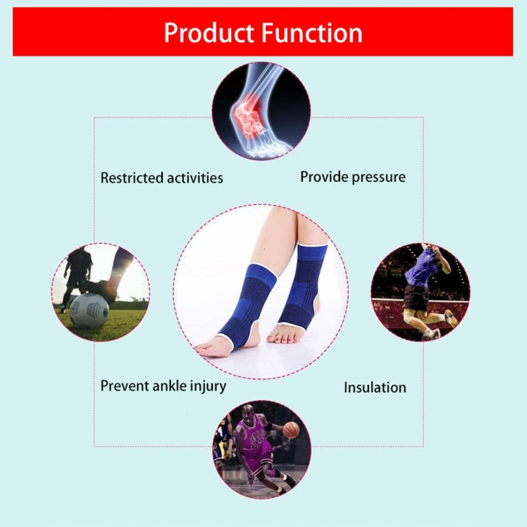 2 PCS Sports Elastic Thermal Elbow Support Guards, Size: 11 x 20cm (Blue+Black), Elbow pads Size: 11 x 20cm