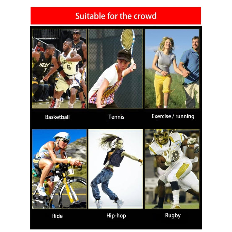 2 PCS Sports Elastic Thermal Elbow Support Guards, Size: 11 x 20cm (Blue+Black), Elbow pads Size: 11 x 20cm