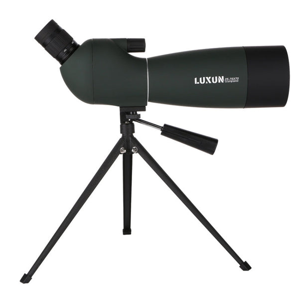 LUXUN 25-75x70 Outdoor High-definition Night Vision Bird Watching Astronomical Telescope, 25-75x70